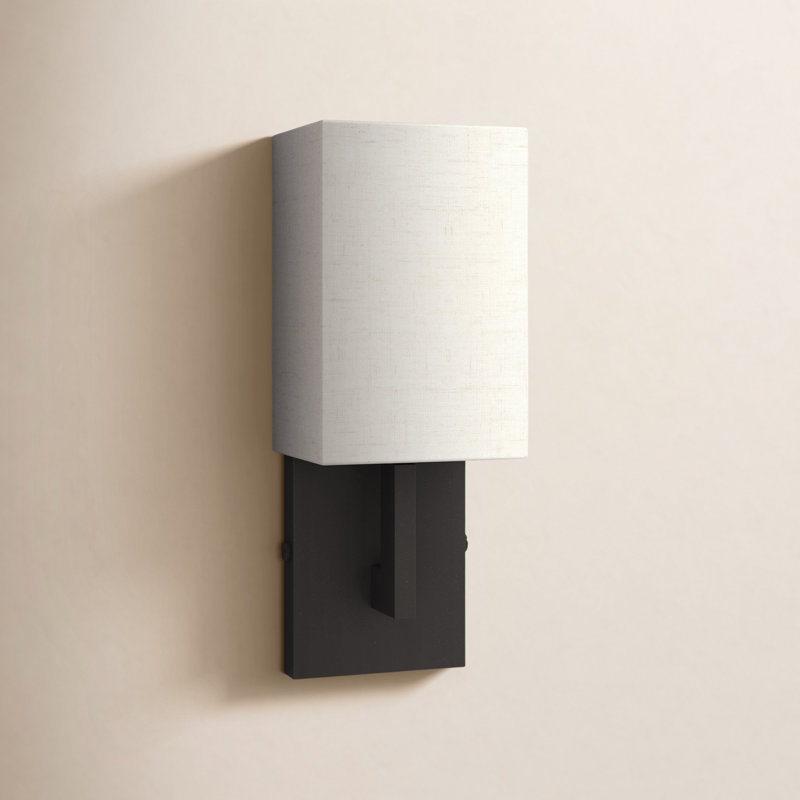 Flaire Flush Mounted Sconce, English Bronze, 12.25" H x 12" W x 36" D