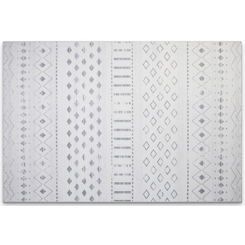 Moroccan Washable Rug, Rectangle 5' x 7'