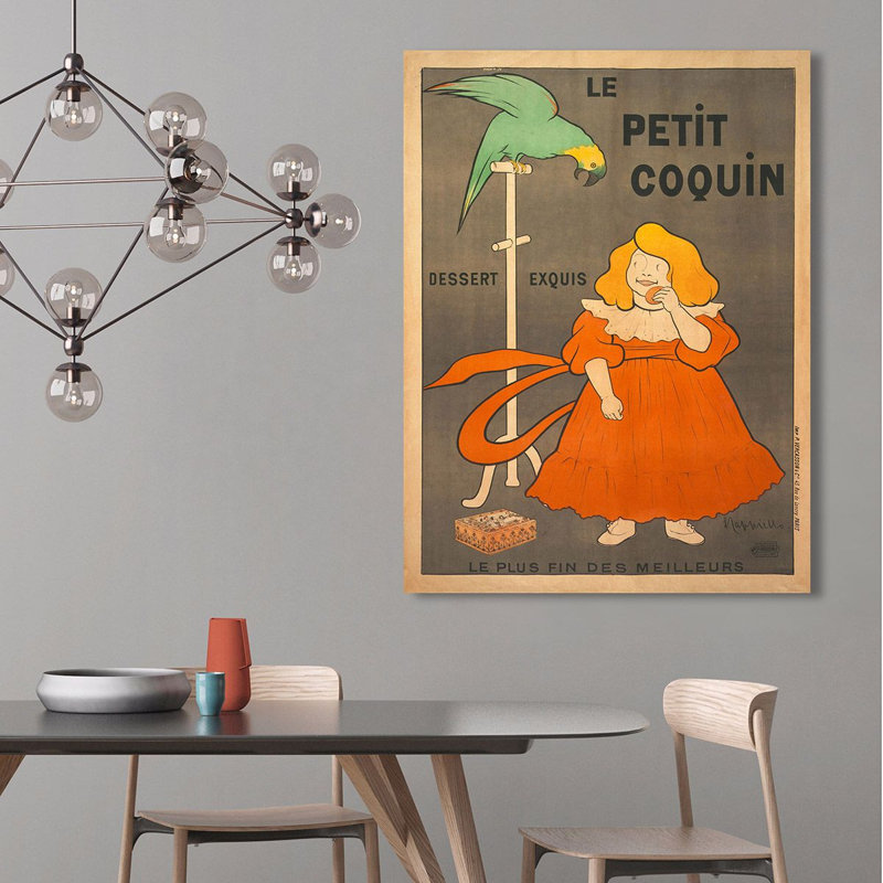Vintage Poster: Le Petit Coquin, Dessert Exquis by Leonetto Cappiello - Wrapped Canvas Print, 100cm H x 70cm W x 4cm D