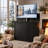 50" Painted Automatic TV Lift Cabinet，TV Stand With Remote Control And Safety Stopper-128716330