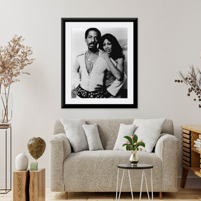 Art Print Unframed Ike  Tina Turner 1974 by Vintage Music Archive 18 x 24