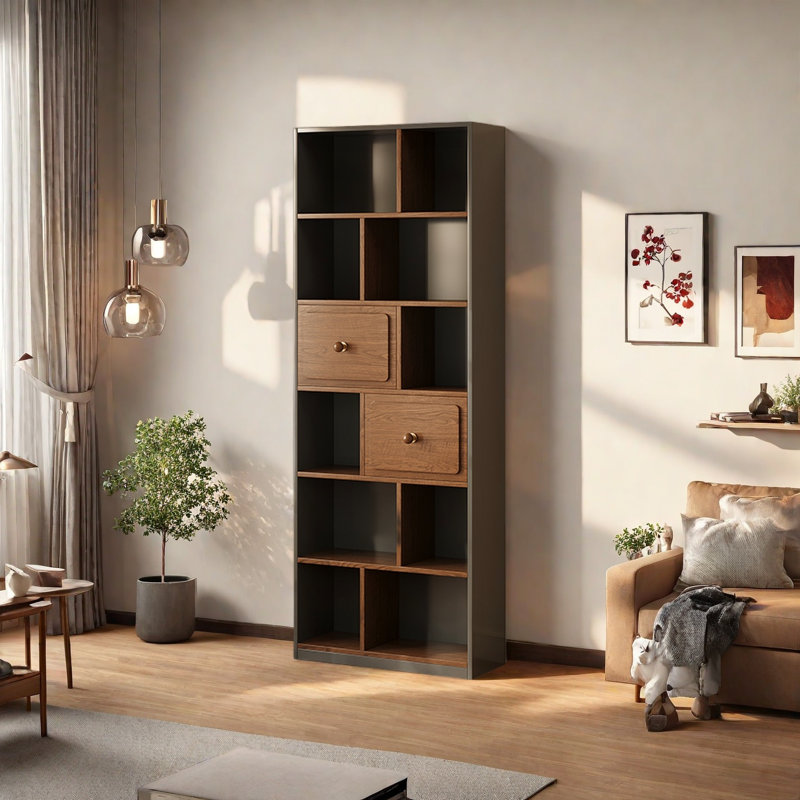Patnaude, (6 Shelves) 84.6"H x 23.6"W x 11.8"D