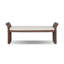 Fiora Rattan Bench