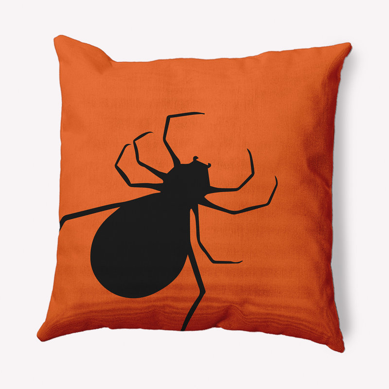 Reversible Throw Pillow, 20" x 20", Orange