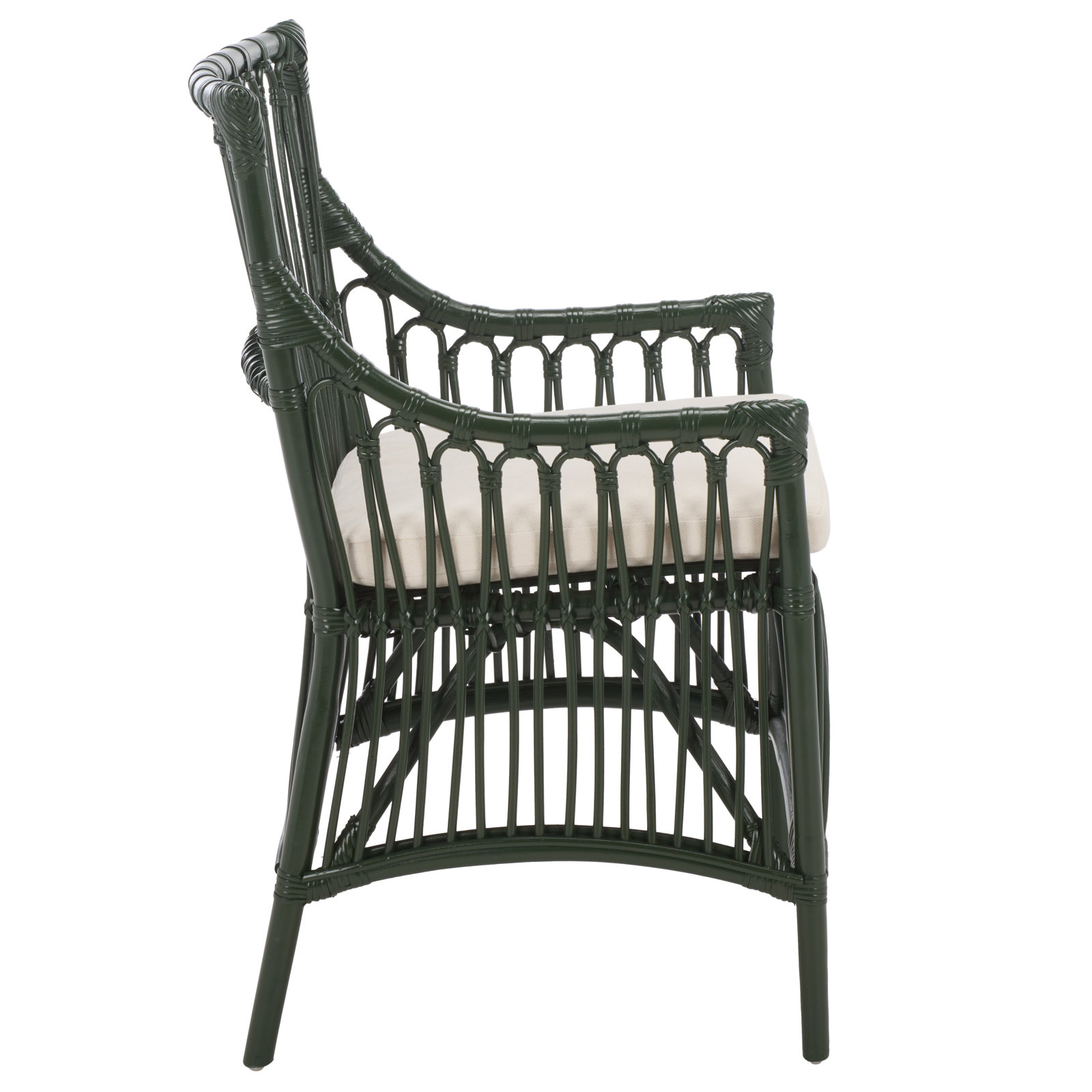 Bree Handmade Dining Chair, Forest Green