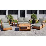 Chatsworth 7 Piece Love Seat Group With 36" Chat Table