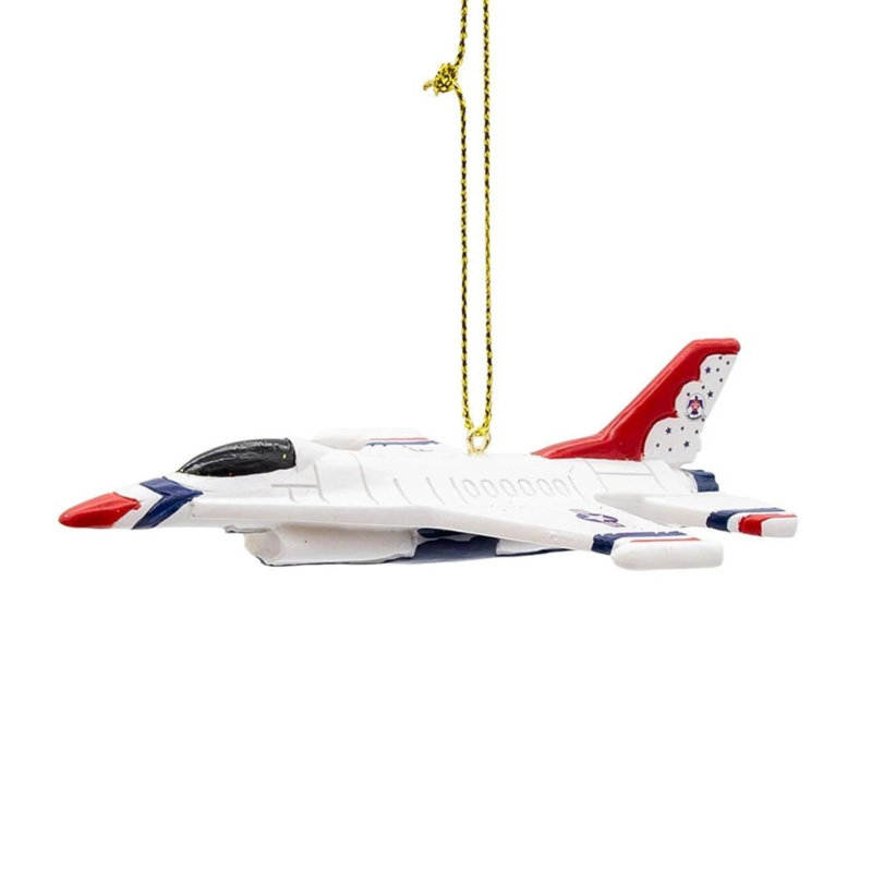 Ornement Thunderbird de l'US Air Force sous licence officielle Kurt Adler, 10,8 cm (4,25 pouces)