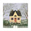 Yellow House On A Hill by Joy Laforme - Wrapped Canvas Print-1300202413