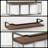 Floating Shelves With Wire Storage Basket, Bathroom Shelves Over Toilet With Protective Metal Guardrail, Wood Wall Shelves For Bathroom, Bedroom, Living Room, Toilet Paper