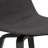 Randolph Upholstered Bentwood Mid-Century Modern Bar & Counter Stool with Chrome Footrest-88841775