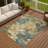 Machine Washable Indoor/Outdoor Chantille ACN2363 Abstract Rug-1683816455