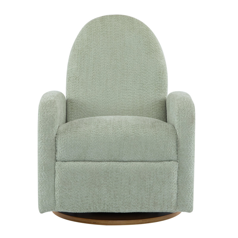 360 Swivel and Glider Recliner Chair-Light Green, Light Green