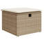 Ensemble de canapé de jardin Vidaxl beige