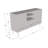 Atwater 59.1" Sideboard with High Gloss Finish-449969858