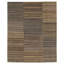 Spectrum Striped Hand-Knotted Wool Brown/Gray Area Rug-40705524-125005115