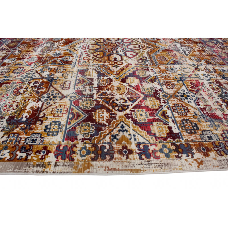 Lucha Oriental Indoor Rug, Rectangle 3'11" x 5'9"