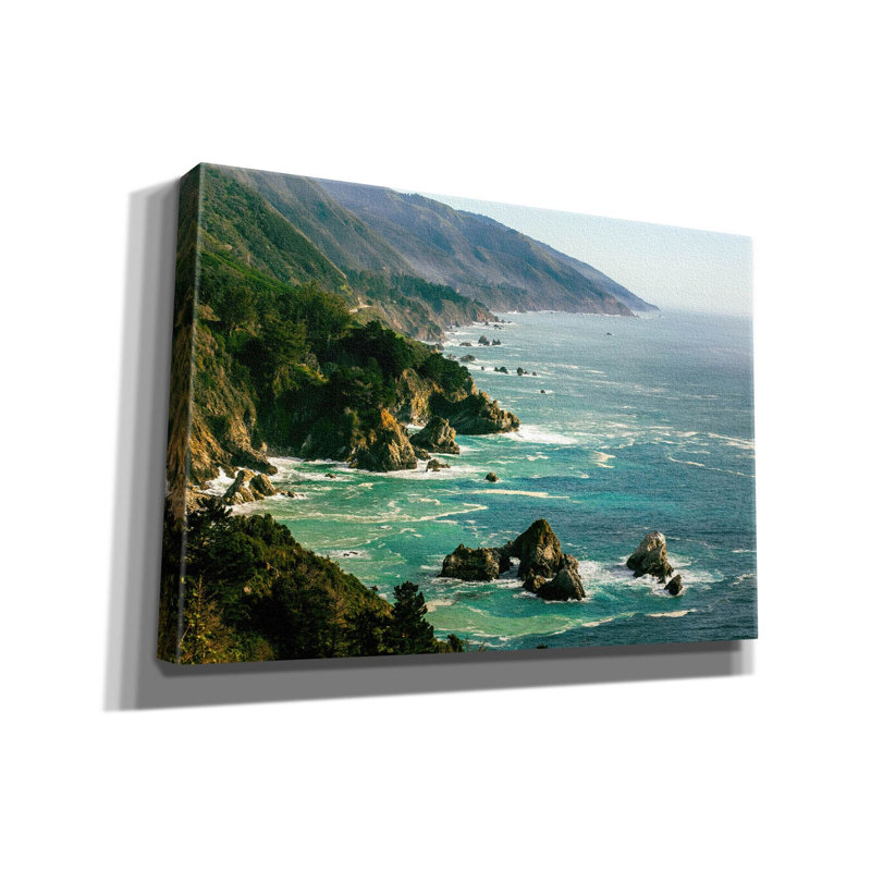«Cali - Big Sur» par Epic Portfolio, art mural sur toile, H 18 po x l 26 po x P 0,75 po