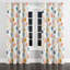 Panneaux de rideaux abstraits pour enfants - Motif simple avec œillets Badgeley - 1 panneau-700547075-700547073