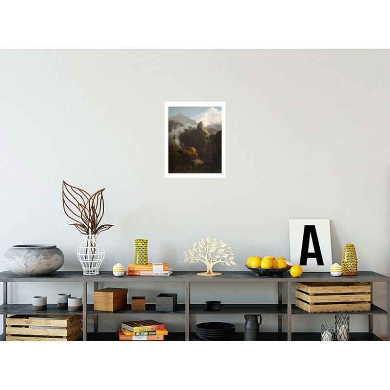 «Landscape Composition St. John in the Wilderness» par Thomas Cole - Impression giclée, H 20 po x l 16 po