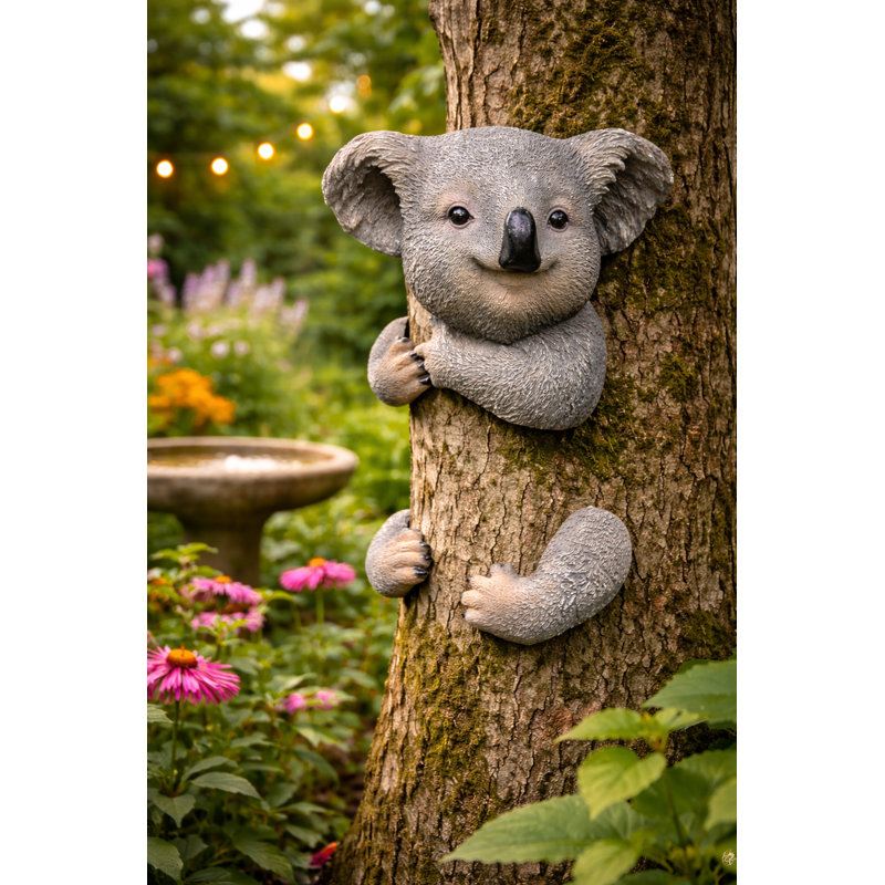 Harkless Koala Resin Garden Statue