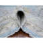 8'1"x9'8" Beau Blue Afghan Angora Oushak Soft Wool Hand Knotted Rug B27A9DBA8A5C44448D2FCE59BA0090A3