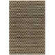 Addy Handmade Black, Brown Rug