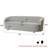 90'' Wide Boucle Upholstered 3-Seater Sofa-741883253