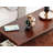 11.81" Solid Wood Narrow End Table