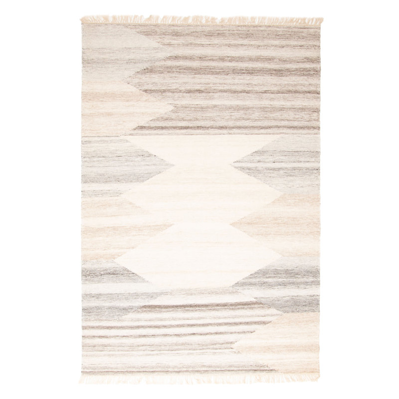 Kilim crème Ankara 5 pi 1 po x 7 pi 7 po
