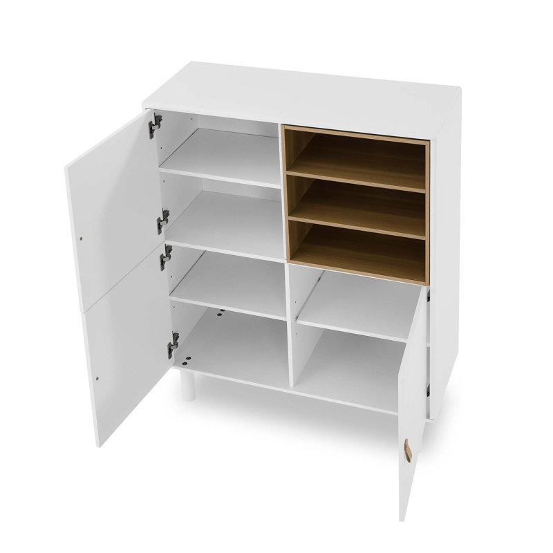 Buffet de 39,4 po Ankita, Blanc