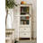 55" White Standard Solid Wood Display & China Cabinets