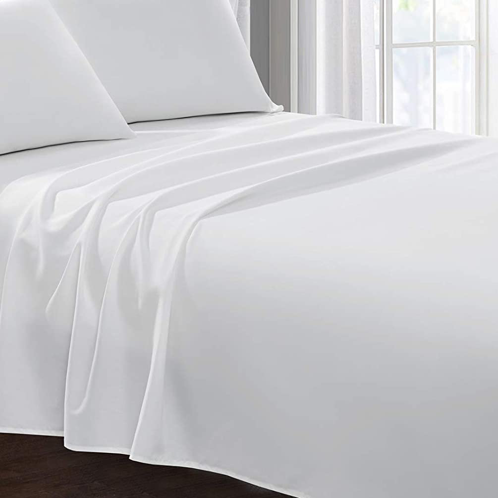Deirdre 200 Thread Count Egyptian Certified Cotton Flat Sheet