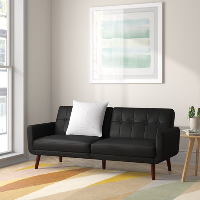 Gaige Twin 78.5" Wide Split Back Convertible Sofa by Mercury Row Teen