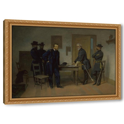 Lee Surrendering to Grant at Appomattox (ca. 1870)