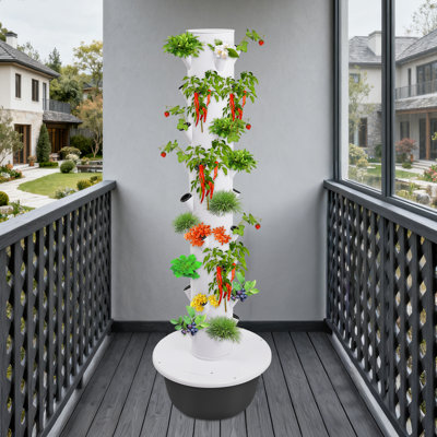 Ensemble de jardin vertical à 9 étages pour 36 plantes
