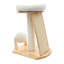 Multifunctional Wooden Cat Tree, Modern Cat Tree Tower For Indoor Cats