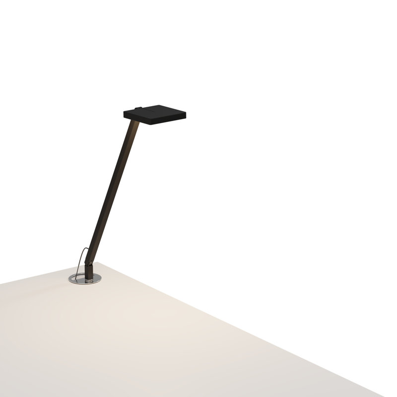 Focaccia LED Desk Table Lamp, Matte Black