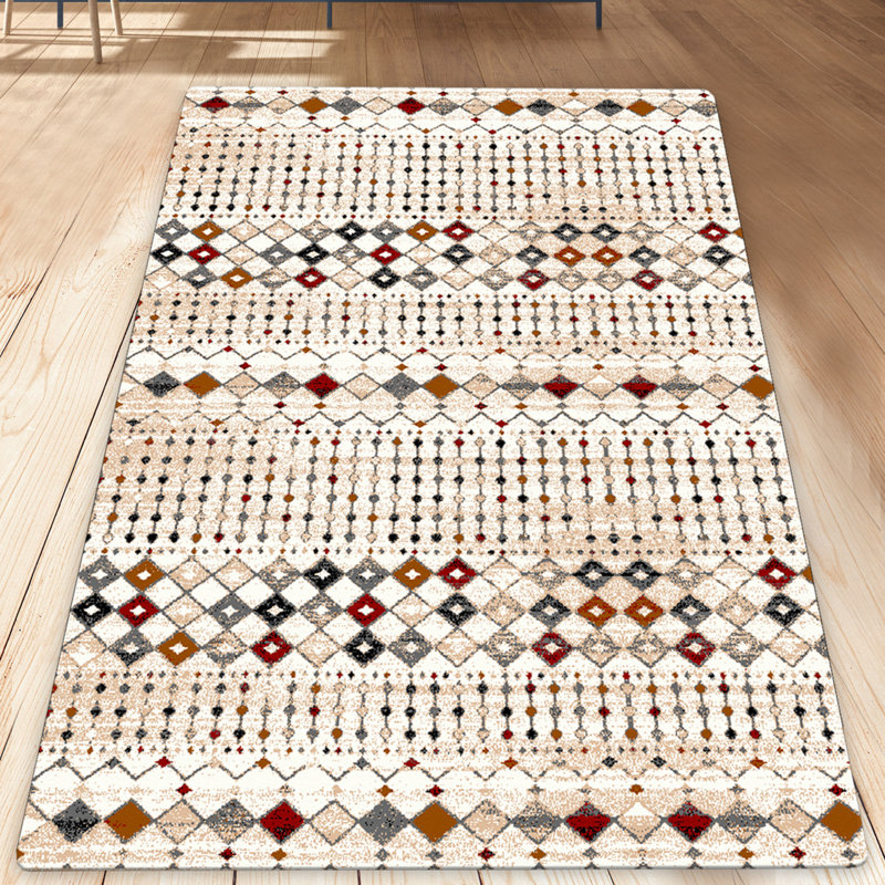 Stylish Hall Carpet, 100% Polyester, 31.5 x 39.4 inches | 10 mm Pile Height, 1.5 lbs/sq ft | Antibacterial, Non-Slip Underside, Machine Washable | Perfect for Entryways & Living Rooms, Easy Care & Modern Design