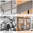 39.5'' - 65.5" W Closet System with Drawers and Hanging Rods-2122896555