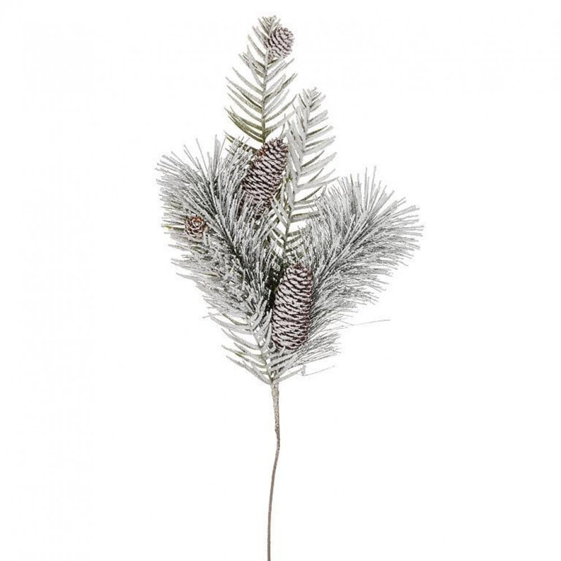 Snowy Pine & Pinecone Spray