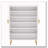 Wooden Shoe Cabinet With Doors, 7-Tier Shoe Storage Organizer-1180001049