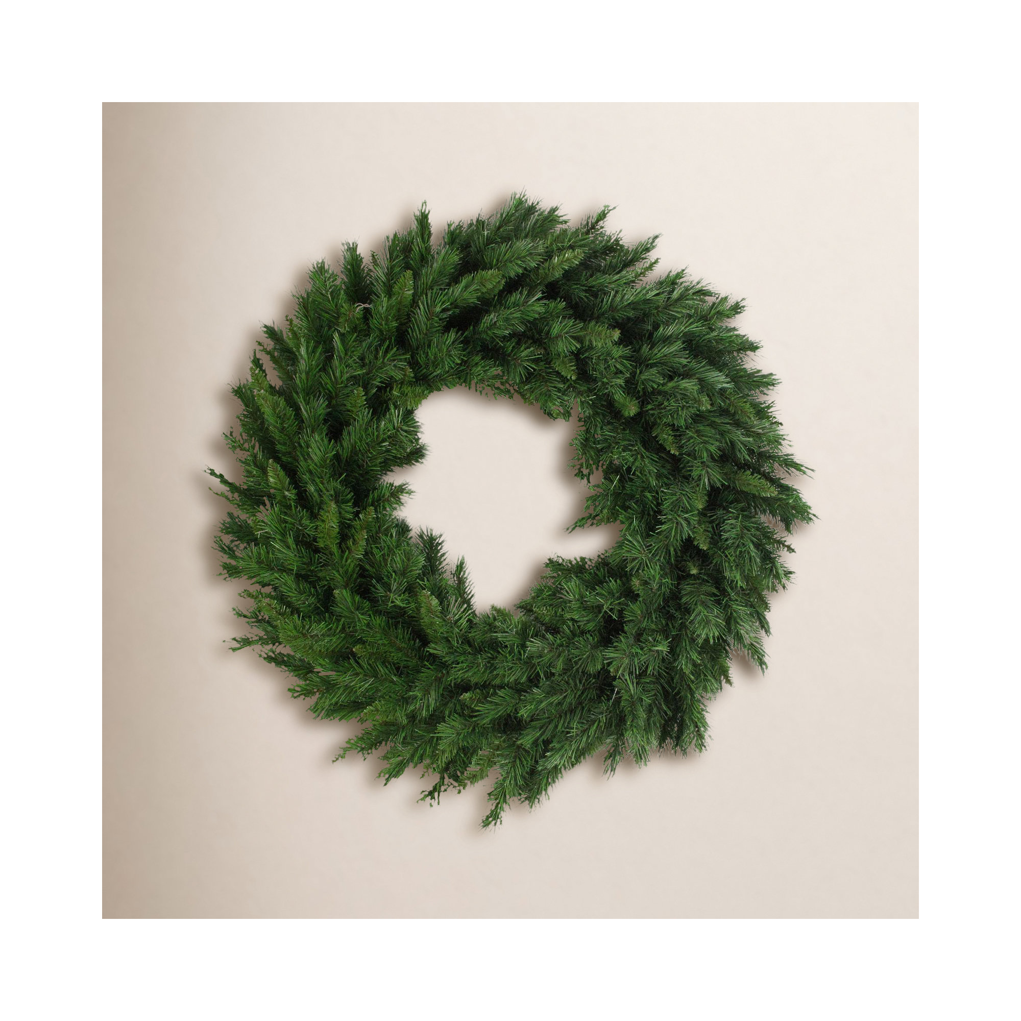 Wreath, 24" H x 24" W x 4" D