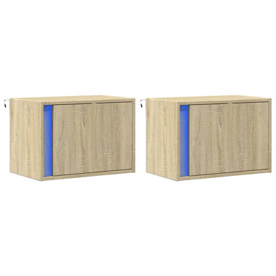 Dawane 50cm W Manufactured Wood Bedside Table