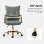 Gedrie Modern Faux Leather Swivel Office Chair-2016395173-2056179910