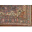 Tapis traditionnel rétro bleu 5 x 5