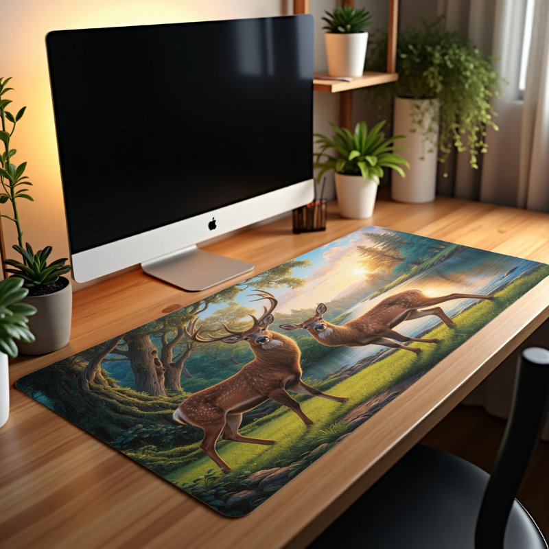 Polyester Desk Pad, 23.6x13.8