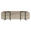 Buffet 47,24 po avec 2 tablettes Modern-1318000372
