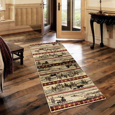 2 pi Tapis X 3 Nature's Nest Gccbl3005, crème. Polypropylène, teint. & Pet. Envers en jute. Fabriqué en Turquie. Tapis 0,39 po. Convient aux tapis crème à circulation élevée. Idéal pour les vestibules et les vestibules