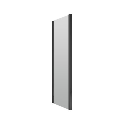 Rene 672mm - 690mm W x 1850mm H Framed Fixed Glass Panel with Clear Glass