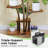 63.39''  Plant Stand With Grow Lights, 8 Tiered Metal Plant Shelf-117600377